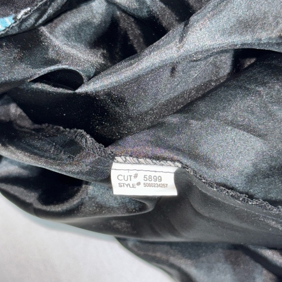 Ice Black & Blue Floral Maxi Skirt - Picture 7 of 7